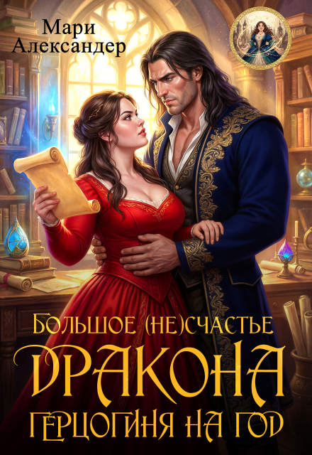 «Большое (не) Счастье Дракона. Герцогиня на год» Мари Александер