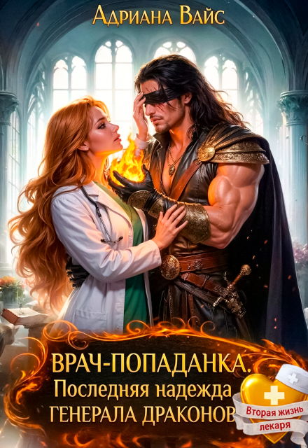 «Врач-попаданка. Последняя надежда генерала драконов» Адриана Вайс